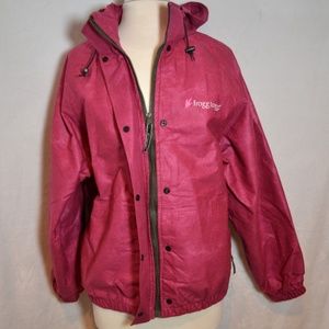FrogTog women's raincoat w/ hood- L